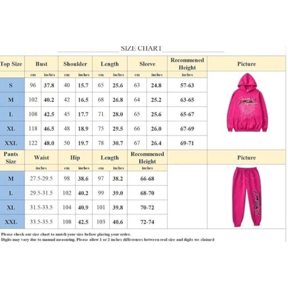 Brand New Spider Web Pattern Brown Sp5der 555 Track Pants Medium - Picture 9 of 9